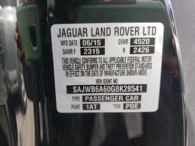 2016 JAGUAR F-TYPE SAJWB6A60G8K28541