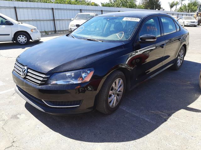 2014 VOLKSWAGEN PASSAT S - 1VWAT7A35EC079620