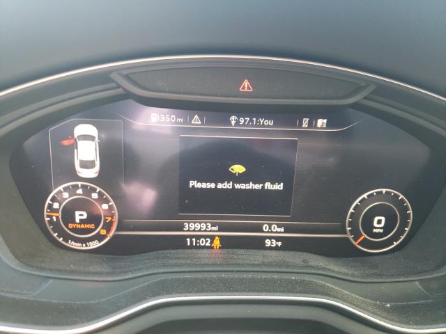 2018 AUDI A5 PRESTIG WAUFNCF54JA016596