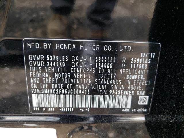 2018 ACURA RLX SPORT JH4KC2F95JC000415