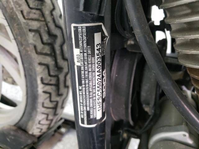 2004 HONDA VTX1300 C 1HFSC55024A003543