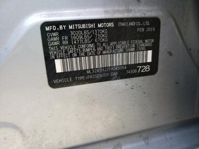 2015 MITSUBISHI MIRAGE DE ML32A3HJ2FH045054