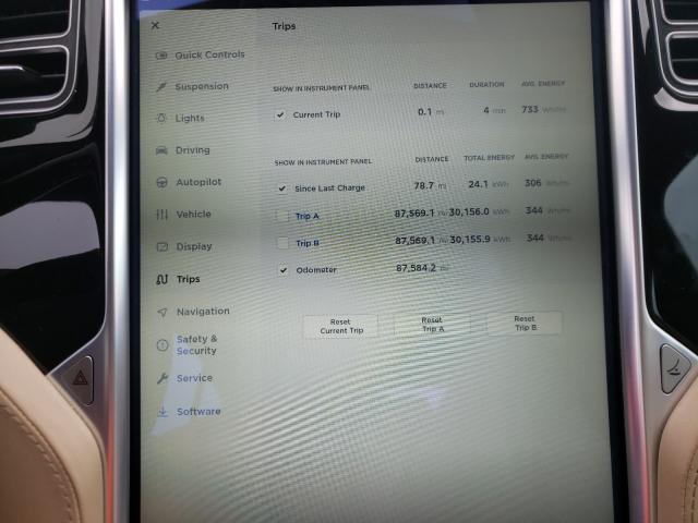 2015 TESLA MODEL S P8 5YJSA1H48FF094609