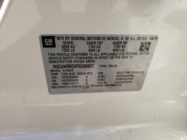 2015 CHEVROLET SILVRK1500 3GCUKREC8FG336857