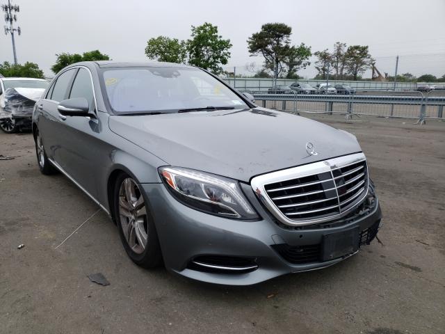 Salvage cars for sale from Copart Brookhaven, NY: 2017 Mercedes-Benz S 550 4matic