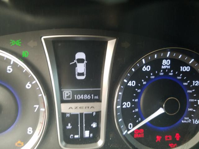 2012 HYUNDAI AZERA GLS KMHFH4JG3CA165797