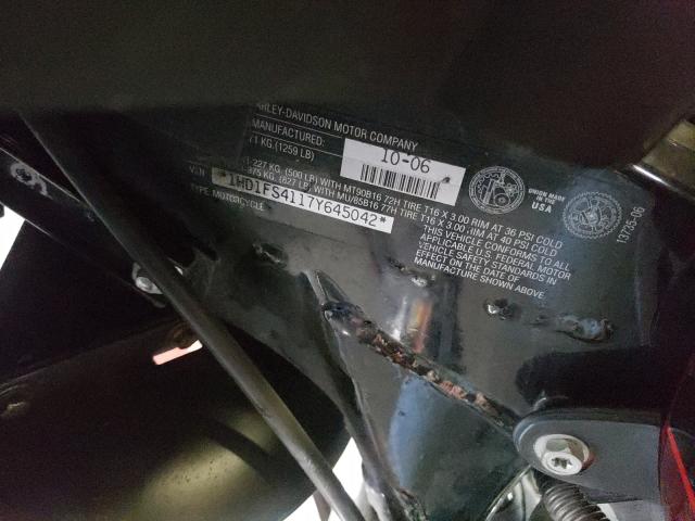 2007 HARLEY-DAVIDSON FLTR 1HD1FS4117Y645042