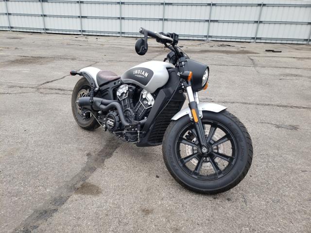 Salvage cars for sale from Copart West Mifflin, PA: 2018 Indian Motorcycle Co. Scout Bobb