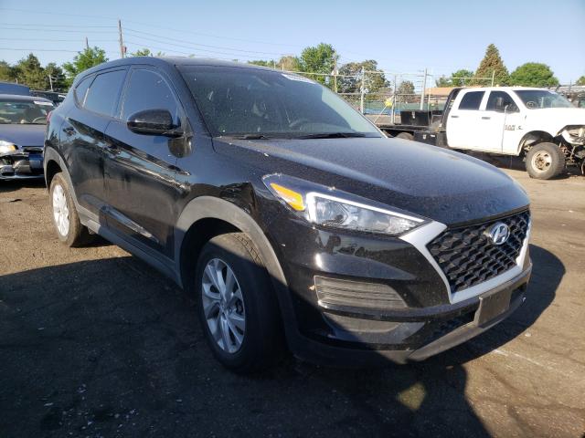 Salvage cars for sale at Denver, CO auction: 2019 Hyundai Tucson SE