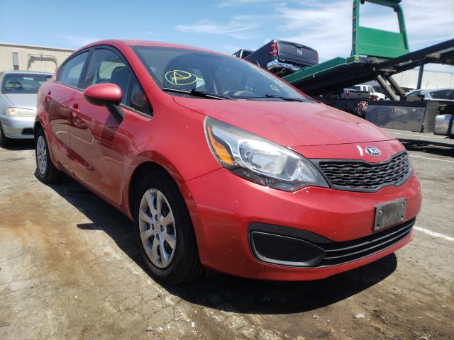 14 Kia Rio Lx 1 6l Gas Red Subasta Hayward Ca A Better Bid