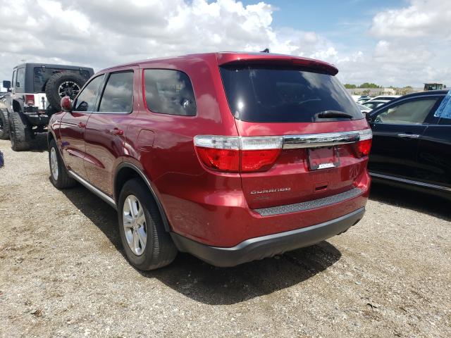 2013 DODGE DURANGO SX 1C4RDHAG2DC661989