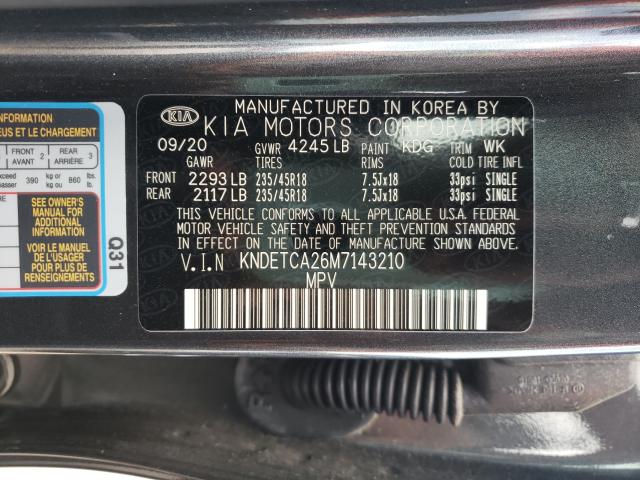 2021 KIA SELTOS SX KNDETCA26M7143210