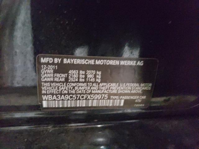 2012 BMW 3 SERIES WBA3A9C57CFX59975