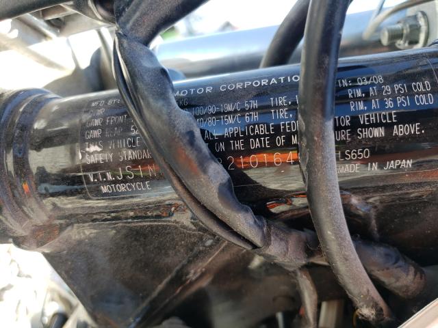 2008 SUZUKI LS650 JS1NP41A082101646
