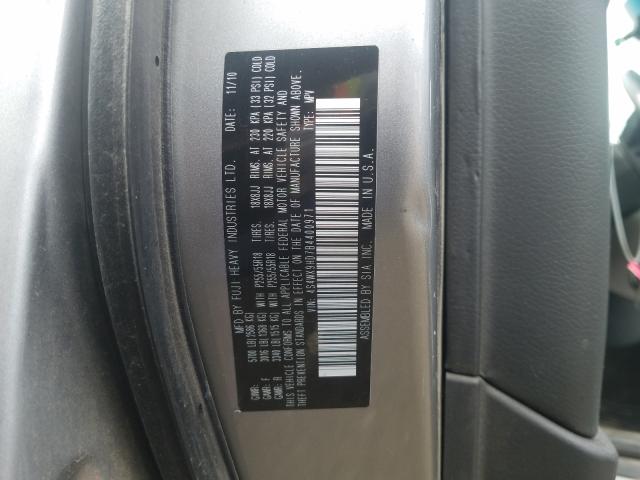 2011 SUBARU TRIBECA LI 4S4WX9HD7B4400971