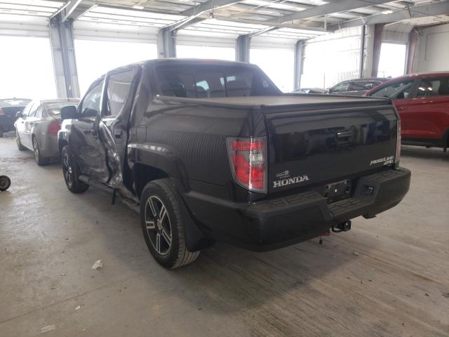 2013 HONDA RIDGELINE 5FPYK1F52DB004927