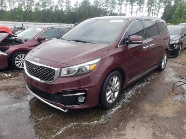 2016 KIA SEDONA SXL KNDME5C15G6108884