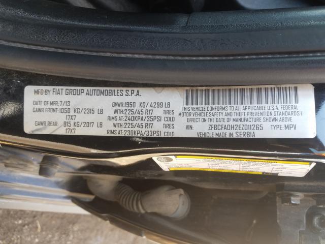 2014 FIAT 500L TREKK ZFBCFADH2EZ011265