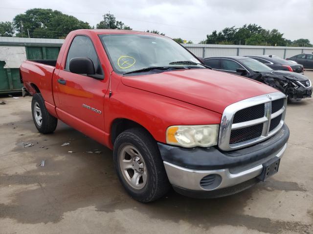 Salvage cars for sale at Wilmer, TX auction: 2003 Dodge RAM 1500 ST