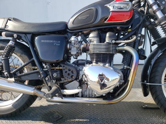 2007 TRIUMPH MOTORCYCLE T100 BONNE SMT910K177T288166