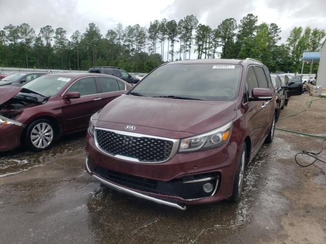 2016 KIA SEDONA SXL KNDME5C15G6108884
