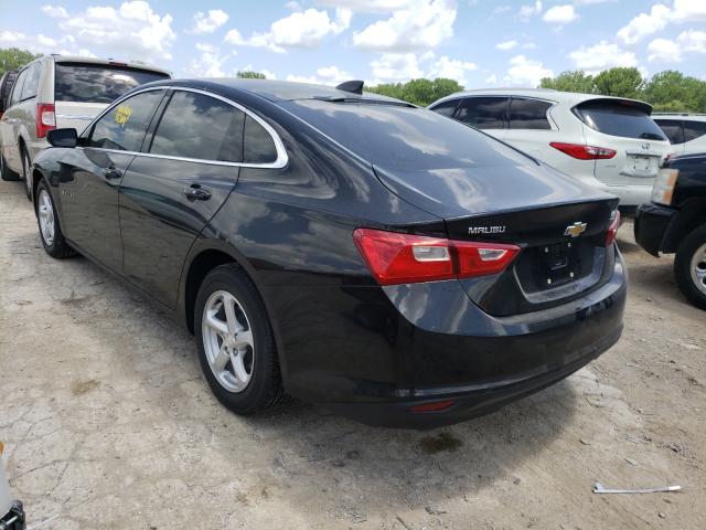  CHEVROLET MALIBU 2017 Чорний