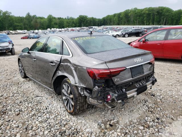 2021 AUDI 100 QUATRO WAUBBAF46MA031480