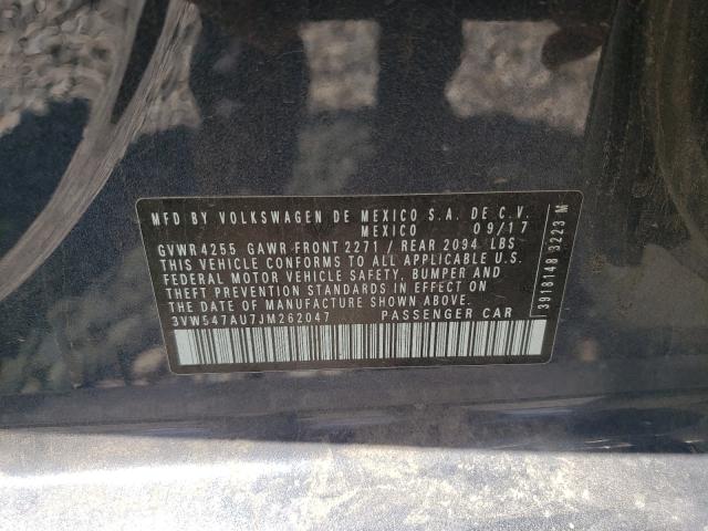 2018 VOLKSWAGEN GTI S 3VW547AU7JM262047