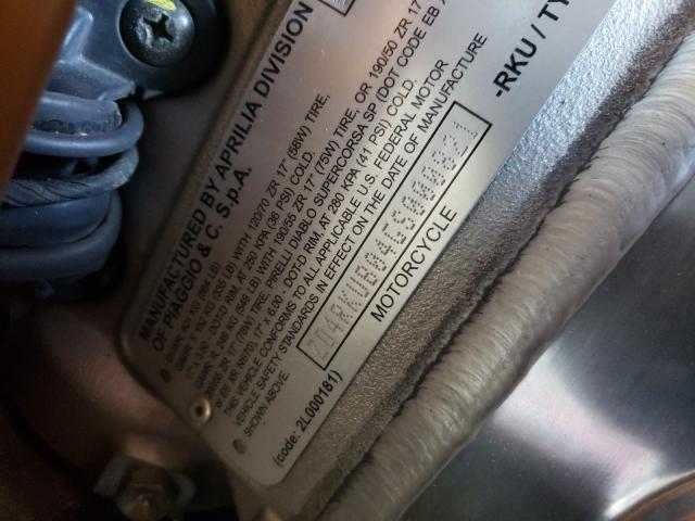 2016 APRILIA RSV4 RF ZD4RKUB04GS000821
