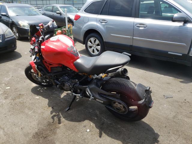 2015 DUCATI MONSTER 12 ZDM1RBSW9FB013242