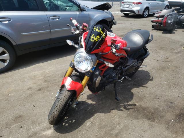 2015 DUCATI MONSTER 12 ZDM1RBSW9FB013242