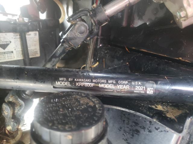 2021 KAWASAKI KRT800 F JKBRFCF16MB507105