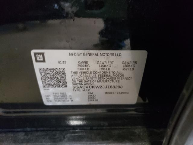 2018 BUICK ENCLAVE AV 5GAEVCKW2JJ188298