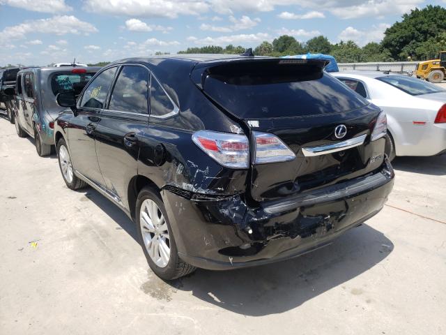 2012 LEXUS RX 450 JTJZB1BA1C2407926