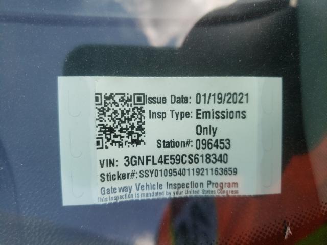 2012 CHEVROLET CAPTIVA SP 3GNFL4E59CS618340