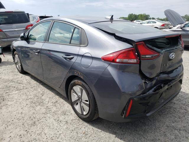 2017 HYUNDAI IONIQ BLUE KMHC65LCXHU043470