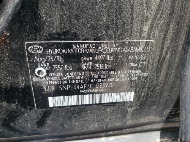 2019 HYUNDAI SONATA LIM 5NPE34AF3KH733950