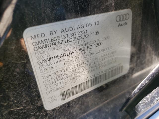 2013 AUDI A4 ALLROAD WA1UFAFL4DA069520