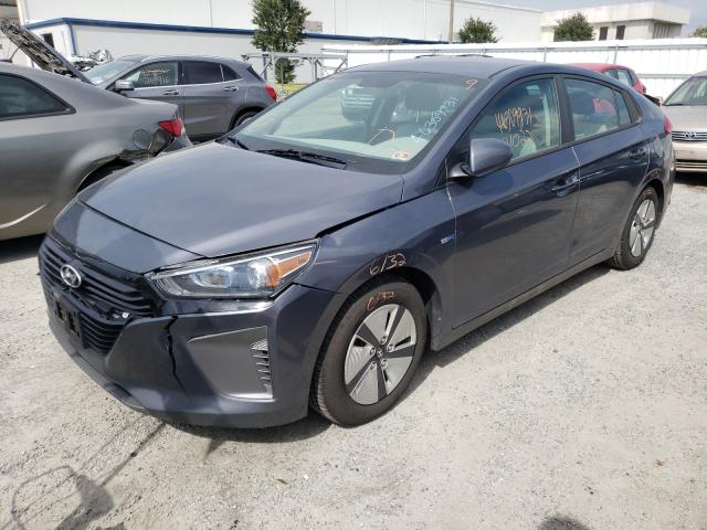 2017 HYUNDAI IONIQ BLUE KMHC65LCXHU043470