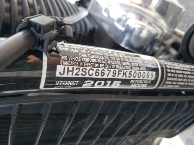 2015 HONDA VT1300 CT JH2SC6679FK500069