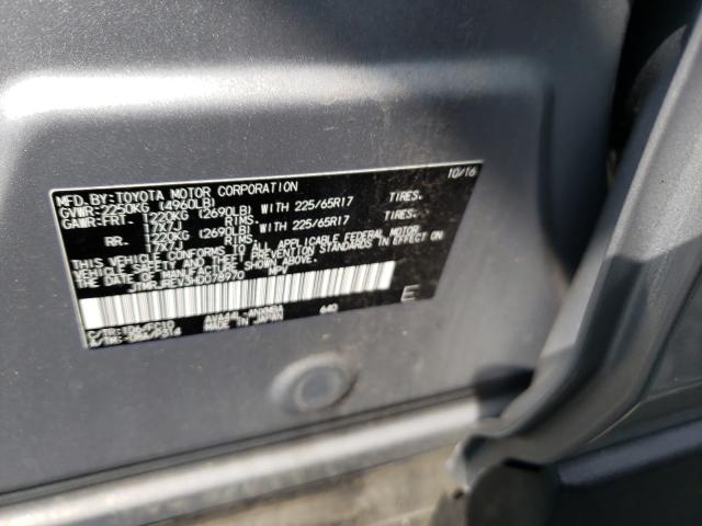 2017 TOYOTA RAV4 HV LE JTMRJREV3HD078970