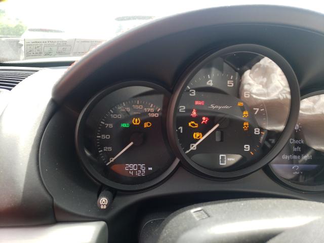 2016 PORSCHE BOXSTER SP WP0CC2A89GS152474