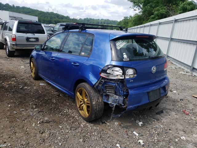 2013 VOLKSWAGEN GOLF R WVWPF7AJ9DW026113