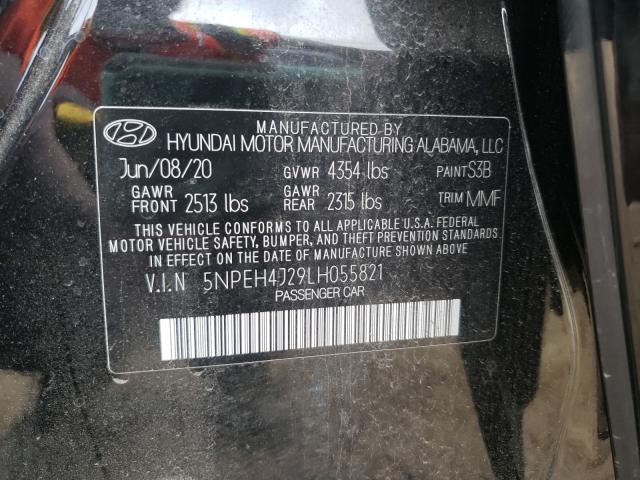 2020 HYUNDAI SONATA LIM 5NPEH4J29LH055821