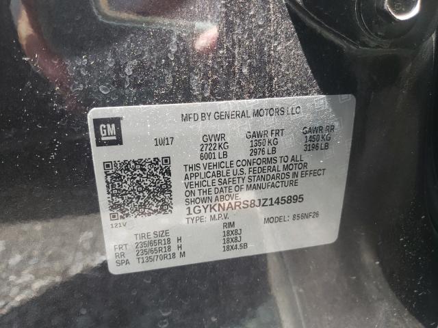 2018 CADILLAC XT5 1GYKNARS8JZ145895