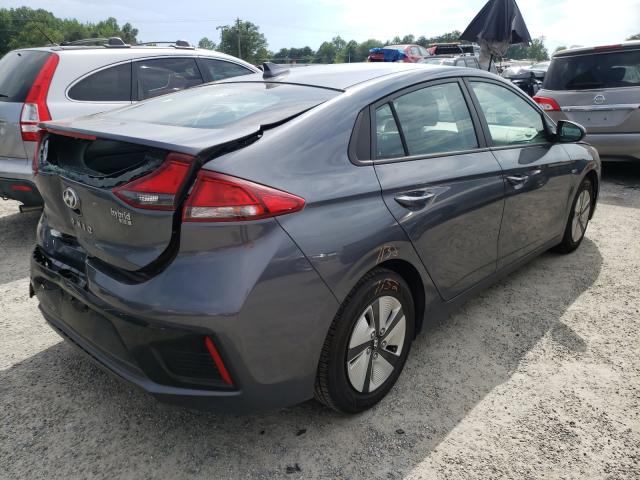 2017 HYUNDAI IONIQ BLUE KMHC65LCXHU043470
