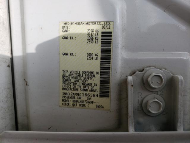 2011 NISSAN ALTIMA HYB 1N4CL2AP9BC166584