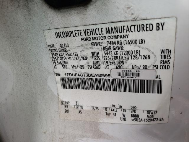 2013 FORD F450 SUPER 1FDUF4GT3DEA80695