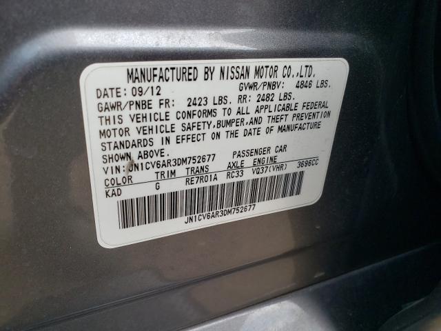 2013 INFINITI G37 AWD JN1CV6AR3DM752677