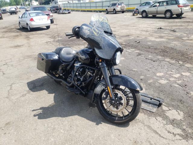 Salvage motorcycles for sale at Pennsburg, PA auction: 2018 Harley-Davidson Flhxs Street